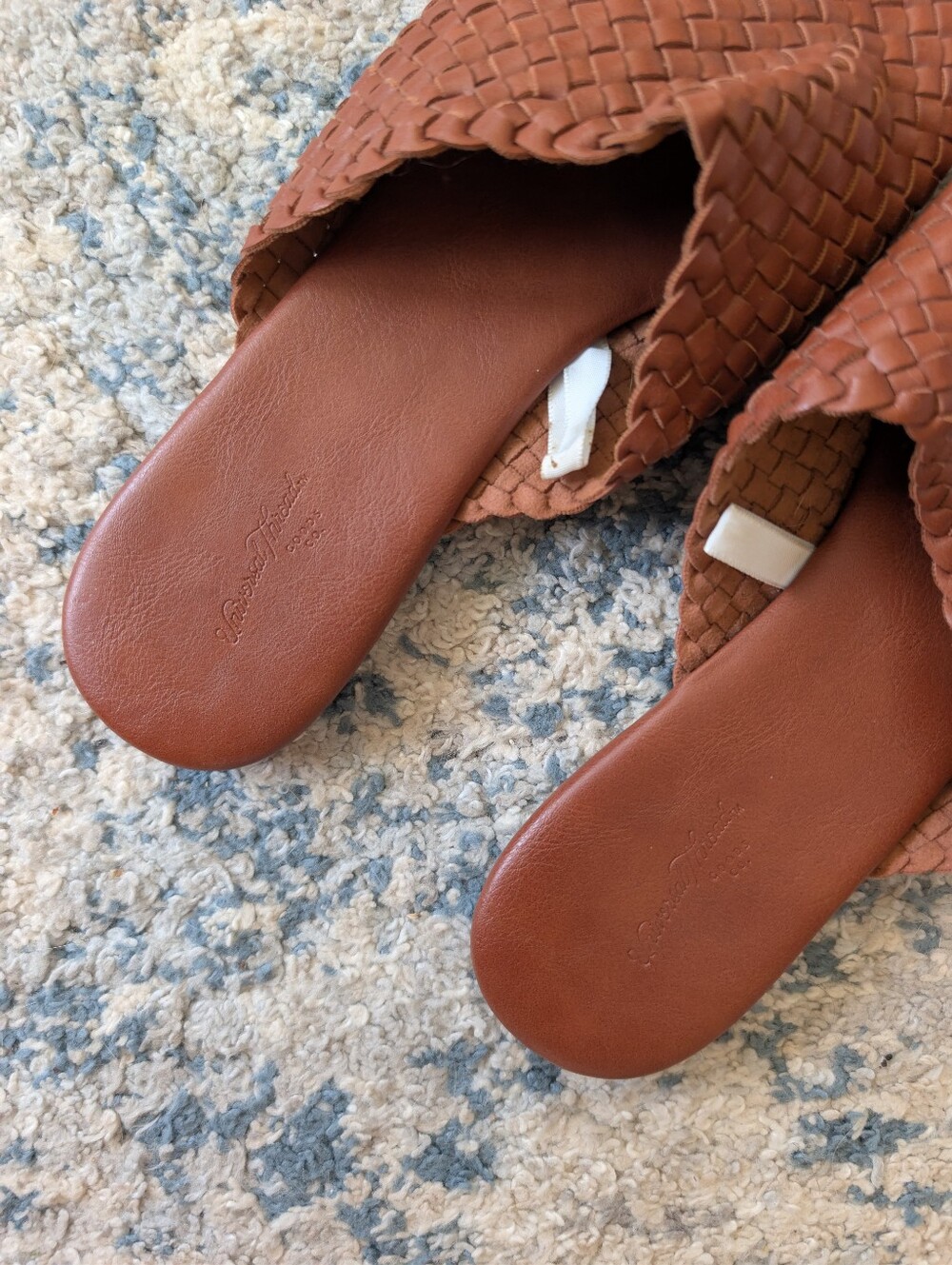 Universal Thread Woven Mule Slides - Brown - Picture 2 of 4